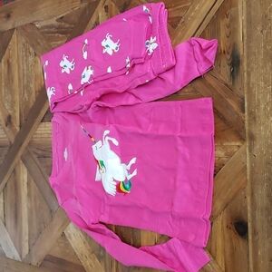 FAMILY Feeling 2 pc Unicorn pajamas